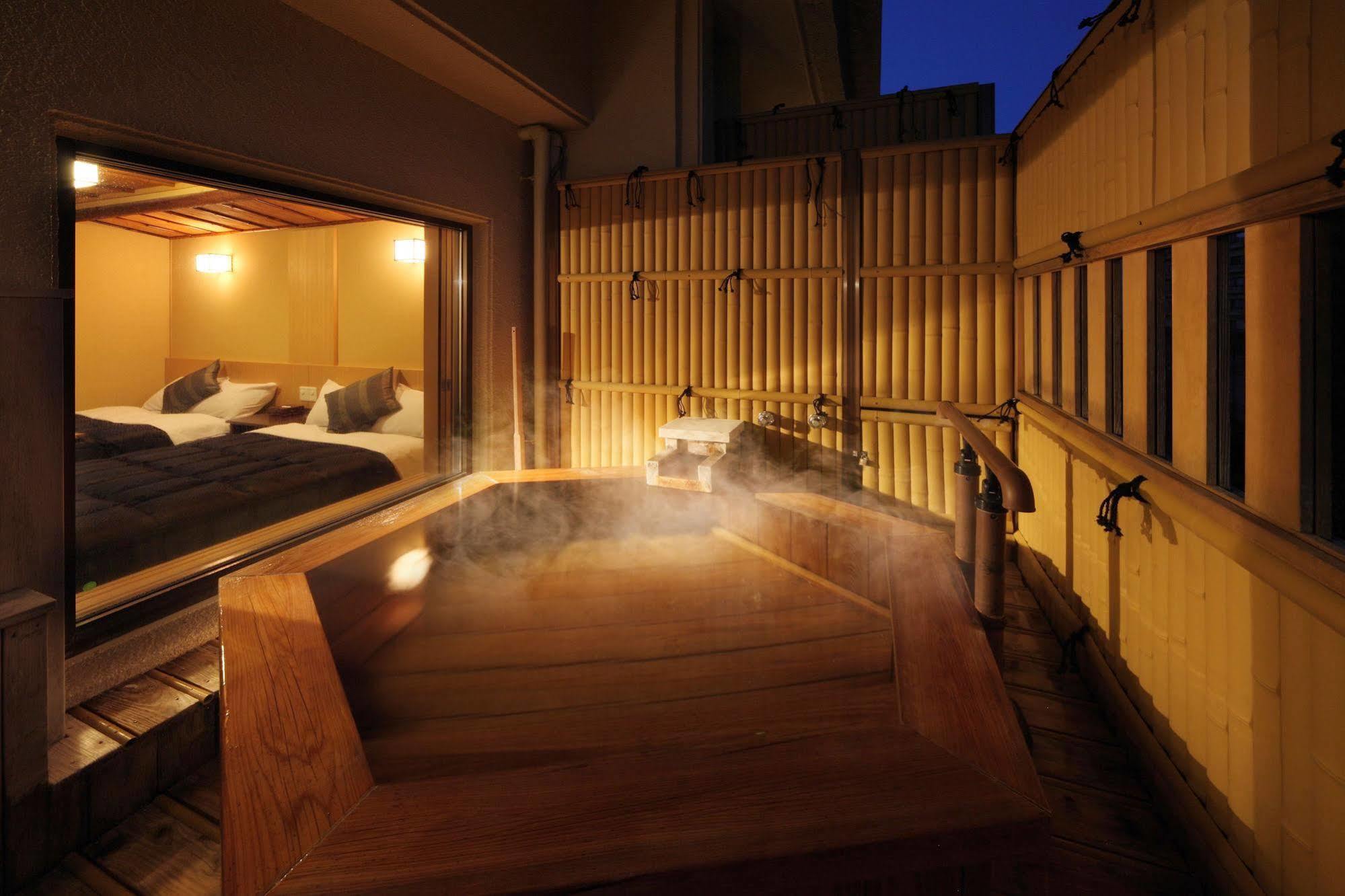 Asaya Hotel Nikko Exterior foto A private onsen